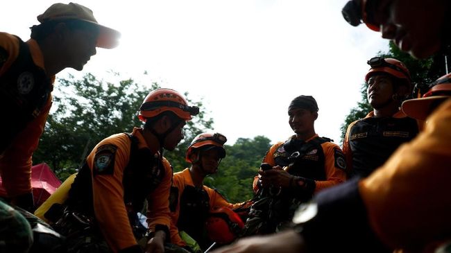 Seluruh Korban di Gua Thailand Diselamatkan