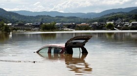 FOTO: Banjir Luluhlantakkan Jepang