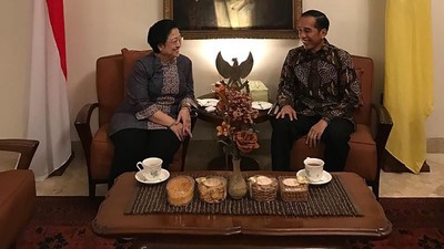 Jokowi Akui Tepat Gelar Profesor Mega, Soroti Lahirnya UU KPK