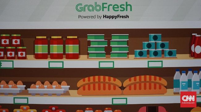 Grab menawarkan diskon mulai dari Rp60 ribu hingga 40 persen dan gratis ongkos kirim untuk belanja kebutuhan pokok.