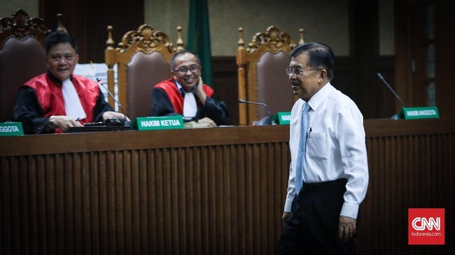 Jubir Wakil Presiden JK, Husain Abdullah, mengatakan kesaksian akan diberikan di Pengadilan Tipikor Jakarta sekitar pukul 10.00 WIB hari ini.