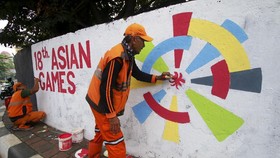 Curhat PPSU Pelukis Mural Asian Games: Tanpa Skill dan Bonus