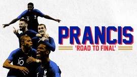 INFOGRAFIS: Perjalanan Prancis ke Final Piala Dunia 2018