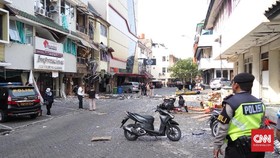 Dua Penjual Kopi Terluka Akibat Ledakan di Kebayoran Baru