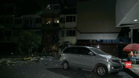 VIDEO: Gas 12 Kg Bocor, Meledak di Ruko Kebayoran Baru