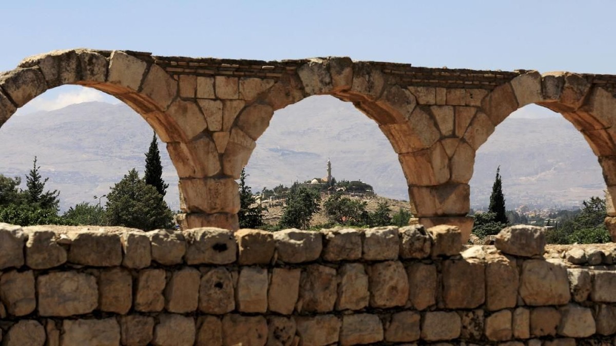 FOTO: Reruntuhan Kota Umayyad di Lebanon
