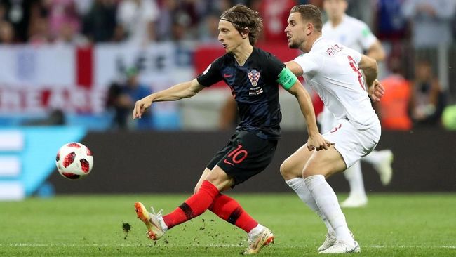 Modric: Inggris Seharusnya Lebih Menghormati Kroasia