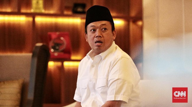 TKN menggelar doa bersama kiai dan habaib di rumah Prabowo untuk menutup masa tenang dan demi kelancaran hari pencoblosan, Rabu (14/2).