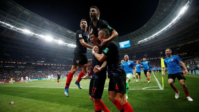 Stadion Luzhniki yang merupakan tempat laga final Piala Dunia 2018, Minggu (15/7), lebih bertuah bagi Kroasia ketimbang Prancis.