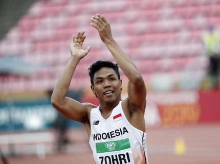 Inspirasi bagi Anak dari Lalu M Zohri, Sprinter Juara Dunia U-20