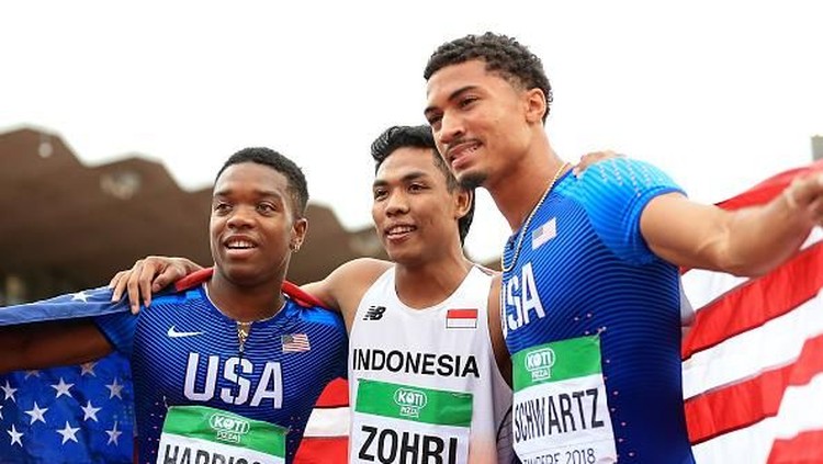 Dengan semangat tinggi, semua anak bisa kok berprestasi. Seperti Lalu M Zohri, juara dunia lari U-20 ini, Bun.