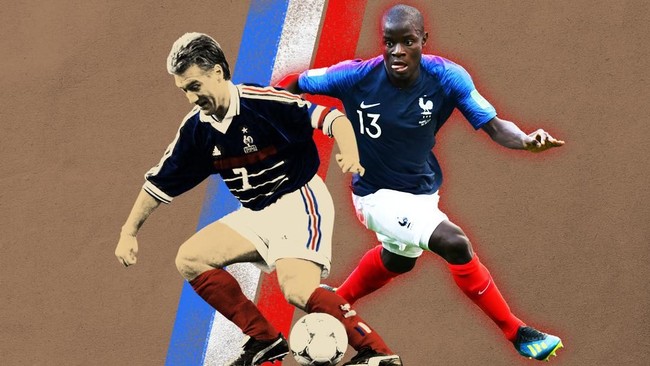 Agar para pemain kreatif seperti Kylian Mbappe atau Antoine Griezmann bisa bersinar, Prancis membutuhkan para pembunuh senyap seperti N'Golo Kante.