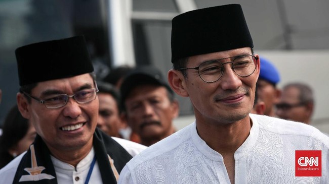 Sandiaga mengatakan Pemprov DKI sedang merancang aturan untuk memberikan subsidi iuran BPJS Ketenagakerjaan untuk peserta OK OCE.
