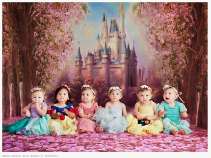 Gemas Banget! Ketika Batita Jadi Putri Disney
