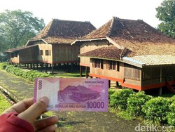 Keunikan Arsitektur Rumah Limas yang Pernah Muncul di Uang Rp 10.000