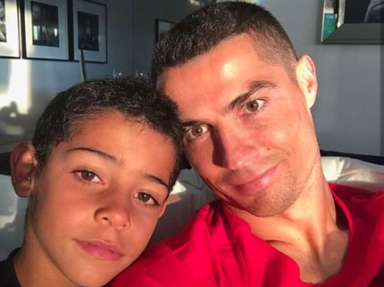 Like Father Like Son, Sisi Kemiripan Ronaldo dan Putra Sulungnya
