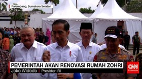 Presiden Joko Widodo Renovasi Rumah Muhammad Zohri