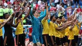 FOTO: Pesta Belgia Raih Peringkat Ketiga Piala Dunia 2018
