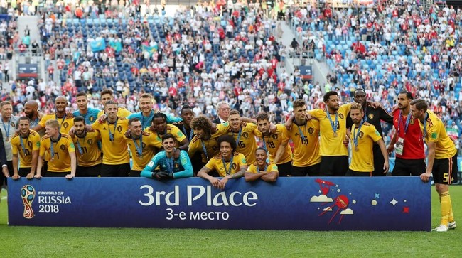 Timnas Belgia berhasil meraih kemenangan atas Inggris dalam perebutan tempat ketiga Piala Dunia 2018. Berikut fakta menarik di balik kemenangan tersebut.