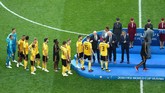 FOTO: Pesta Belgia Raih Peringkat Ketiga Piala Dunia 2018 Timnas Belgia berpesta setelah meraih posisi ketiga di akhir turnamen Piala Dunia 2018. Simak foto-fotonya di sini.