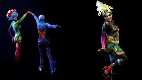 FOTO: Pesta Seniman 'Body Painting' Terbesar di Austria