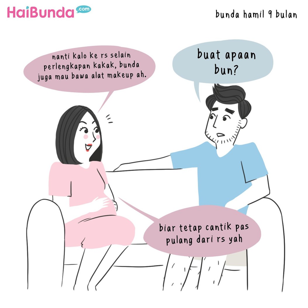 Beginilah ekspektasi vs realita bunda di komik ini setelah melahirkan. Kalau Bunda gimana? Ceritain yuk di kolom komentar.