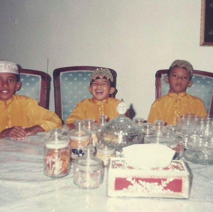 <p>Saddiq happy banget nih tertawanya. (Foto: Instagram/ @syedsaddiq)  </p>