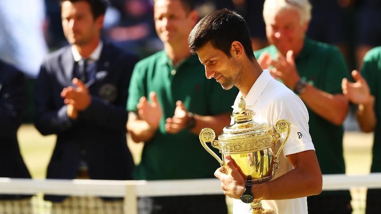 Novak Djokovic resmi menjuarai Wimbledon 2018. Bagi dia, sang anaklah sumber semangat hingga dirinya berhasil menyabet gelar juara.