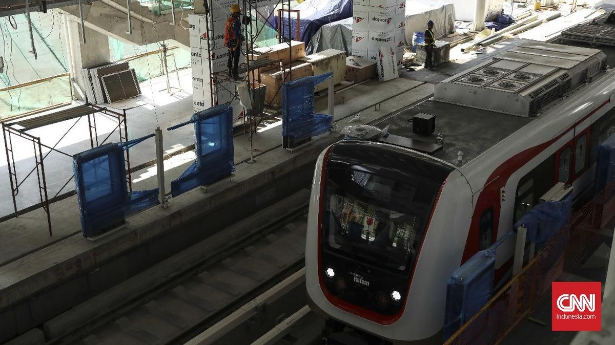 Mengintip Kesiapan LRT Jakarta Pendukung Asian Games