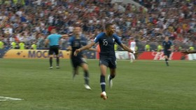 VIDEO: Gol Cantik Mbappe ke Gawang Kroasia