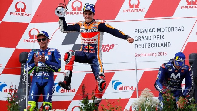 Valentino Rossi dan Marc Marqeuz memiliki lintasan balap impian yang ingin mereka mainkan. Trek impian itu digambarkan keduanya.