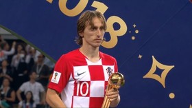 VIDEO: Bola Emas Piala Dunia 2018 Milik Luka Modric