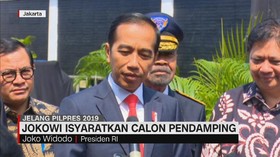 Presiden Jokowi Isyaratkan Calon Pendamping
