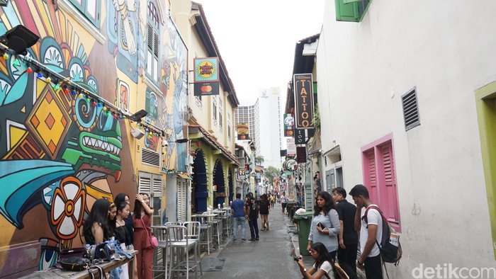 Haji Lane di SIngapura