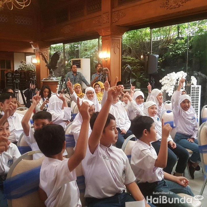 <p>Anak-anak semangat banget nih saat ditanya apa pelajaran favorit mereka.  </p>