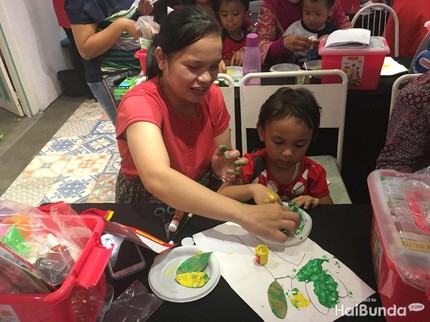 Serunya Bunda Bikin Prakarya Bareng si Kecil