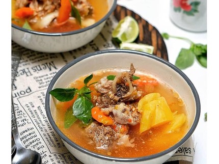 Resep Asam-asam Iga Segar, Pedas Nikmatnya Bikin Ketagihan