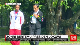 Jokowi: Lalu Muhammad Zohri Orang Besar