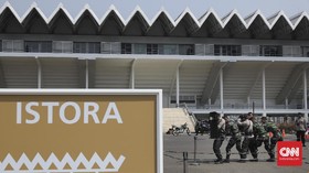 FOTO: Simulasi Pengamanan Asian Games 2018