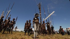 Atraksi Unik Festival Lembah Baliem di Jantung Papua