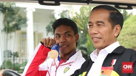 Jokowi: Orang Besarnya Itu Zohri