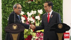 Jokowi Tawarkan Pesawat PT DI kepada Presiden Mikronesia