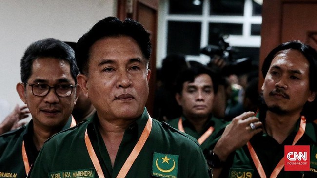 Dalam rapat pleno, PBB telah menyatakan dukungan pada Jokowi-Ma'ruf di Pilpres 2019. Namun sejumlah caleg PBB mendukung Prabowo-Sandi meskipun jumlahnya kecil.