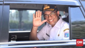 Anies Enggan Tanggapi PP Soal Izin 'Nyapres'