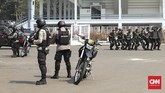 Operasi Kewilayahan Mandiri sendiri difokuskan untuk memberantas kejahatan jalanan yang belum lama ini semakin sering terjadi, baik di ibu kota maupun di wilayah lain yang menjadi daerah tempat pelaksanaan Asian Games. (CNN Indonesia/ Hesti Rika)