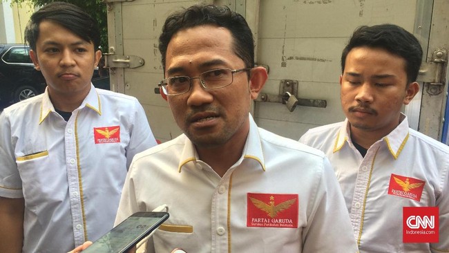 Sekjen Partai Garuda menyatakan pihaknya akan berkonsentrasi dalam Pileg 2019, dan tak ingin 'diperalat' memberi keuntungan pada salah satu pihak dalam Pilpres.