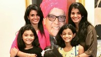 <p>Seru! Ketika Aaradhya berkumpul bersama sepupu-sepupu perempuannya. (Foto: Instagram @aishwaryaraibachchan_arb)  </p>