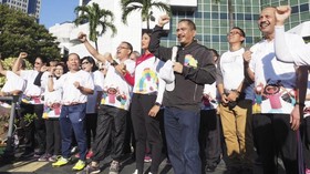 Dari Yogyakarta, Obor Asian Games Singgahi 53 Kota Indonesia