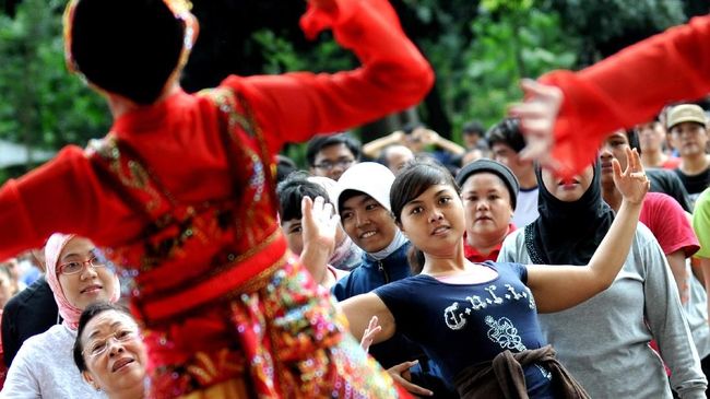 Bandung International Art Festival (BIAF) 2018 bakal mengajak 2.500 penari internasional 'jaipongan' di tengah Kota Bandung.