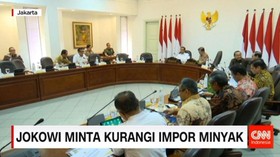 Jokowi Minta Kurangi Impor Minyak